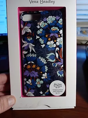 Vera Bradley Slim Case For Iphone 6+/7+ New In Opened Box • $10