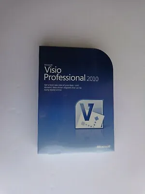 Microsoft Visio Professional 2010 (D87-04973) For Windows - Sealed Retail Box • $399.99