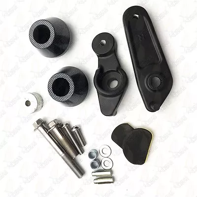 1 Pair No Cut Frame Slider For 2009 2010 2011 2012 Yamaha YZF R1 YZFR1 Carbon • $49.67