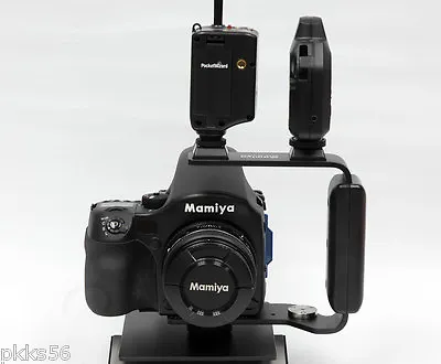 Mamiya CAMERA STROBE  BRACKET (645 PRO TL AFD DF Phase One Nikon Canon) • $40