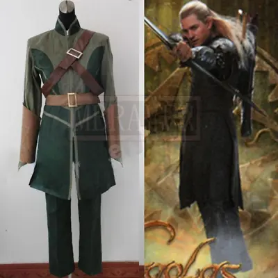 The Lord Of The Rings The Hobbit Legolas Cosplay Costume • £52.80
