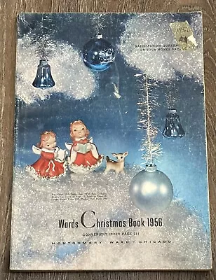 Montgomery Ward 1956 Christmas Book Catalog Toys Bikes Gifts Fashion 295 Pages • $49.95