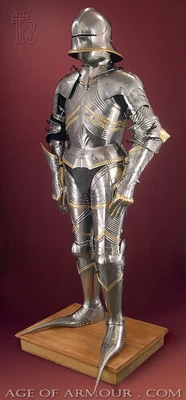 £979 • Buy Medieval Warrior Knight Gothic Full Suit Of Armor Wearable Medieval Costume I