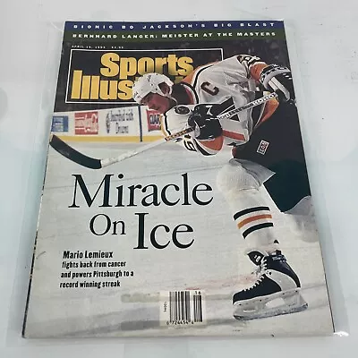 Sports Illustrated April 19 1993 Miracle On Ice Mario Lemieux!!!!!! • $5