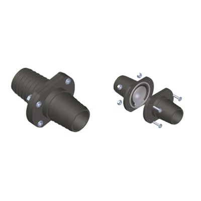 $23.25 • Buy T-H Marine ILS-750-DP Inline Scupper Check Valve 3/4  Hose Black Boat Marine