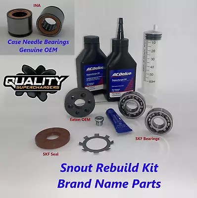 Range Rover Sport 4.2 Eaton M112 Supercharger Snout Rebuild Kit Case Needle Bear • $126.99