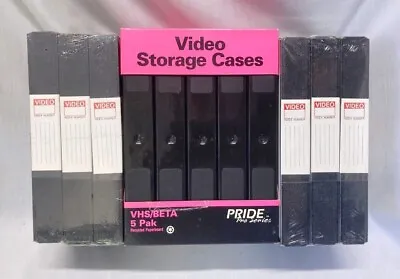 Video Storage Cases 11 VHS • $7.95