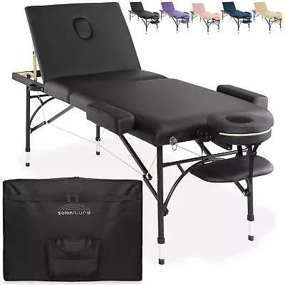 Portable Massage Table - Tri-Fold Aluminum Legs With Carrying Case • $163.99