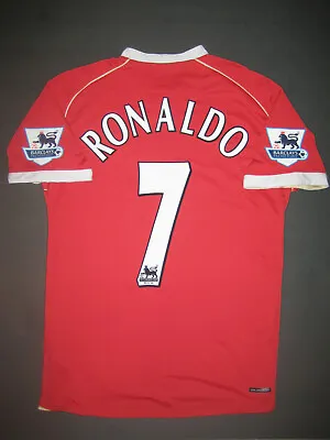 2006-2007 Nike Manchester United Cristiano Ronaldo Short Sleeve Jersey Shirt Kit • $279.99