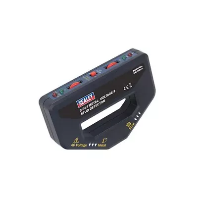 Sealey Metal Voltage & Stud Detector 3-in-1 - AK2018 Stud Finder - Pipe Finder • £24.32