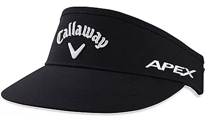 NEW 2023 Callaway Golf High Crown Tour Authentic Black Adjustable Golf Visor • $31.95