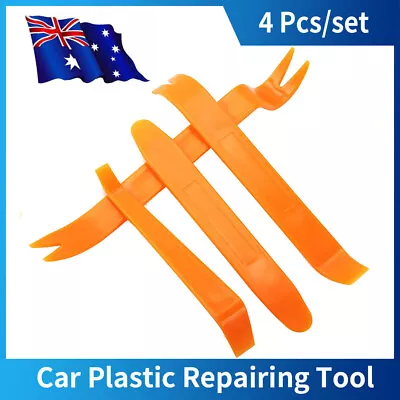 4PC Plastic Car Radio Door Clip Panel Trim Dash Audio Removal Installer Pry Tool • $4.99