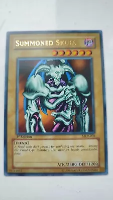 Yu-Gi-Oh! Summoned Skull 2002 MRD-003 1st Edition Ultra Rare Metal Raiders AE • £149.99