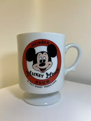 Disneyland Walt Disney Mickey Mouse Club Member Mug JAPAN VINTAGE MINNIE MOUSE • $7.38