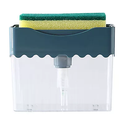 Presser Sponge Rack Soap Dispenser Wipes Washing-up Liquid Box • £12.59