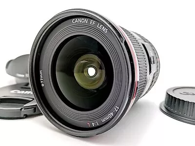 Canon EF 17-40mm F4 L USM [MINT] Ultra-Wide Angle Zoom Lens W/ Hood From Japan • $597.30