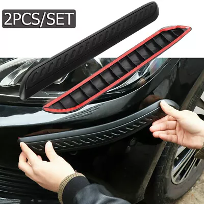 2x Car Bumper Corner Protector Door Guard Cover Anti-Scratch Sticker Decoration • $17.66