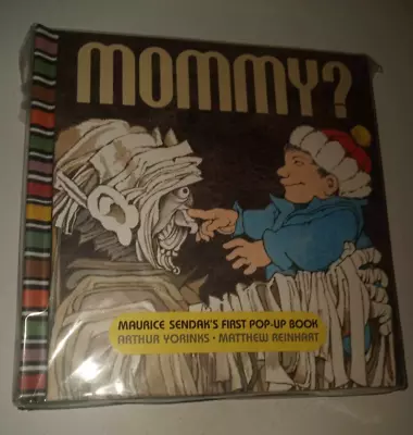 New 1st Edition MAURICE SENDAK’S POP-UP BOOK 'MOMMY?' In Original Wrap Sealed • $40