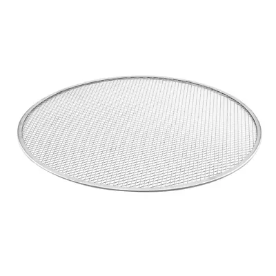 Heavy Duty Stainless Steel 16  Pizza Pan Screen Crisper Large Tray Wide Rim Oven • $11.87