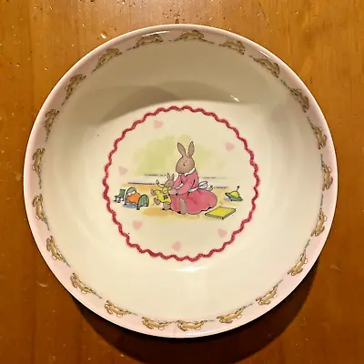 Bunnykins Bunny Rabbit Royal Doulton Childrens Kids Bowl • £6.17
