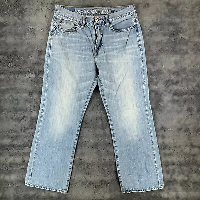 American Eagle Bootcut Jeans 31x30 Light Wash Denim 100% Cotton • $14.87