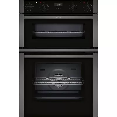 Neff U1ACE2HG0B N50 Built-In Electric Double Oven - Grey • £799