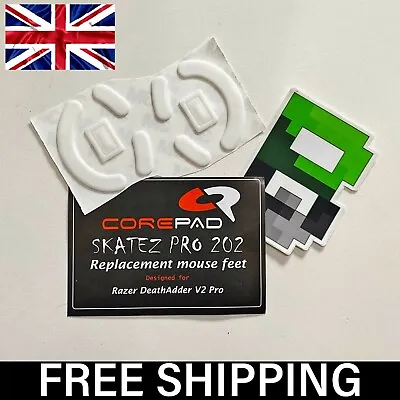 £14.99 • Buy Corepad Skatez Razer DeathAdder V2 Pro - In Stock SAME DAY SHIPPING