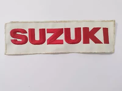 $9.99 • Buy Vintage Suzuki Motorcycle Patch, Suzuki Motorcycle Co, Motorcycle Patch 