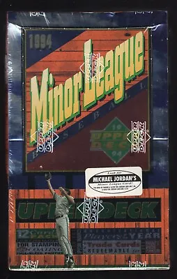 1994 Upper Deck Minor League Baseball Factory Sealed Hobby Box Michael Jordan RC • $69