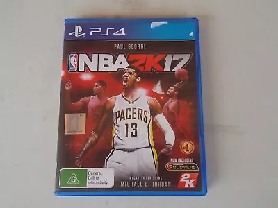 NBA2K17   Playstation 4 Video Game PS4 NBA 2K 17 • $4.49