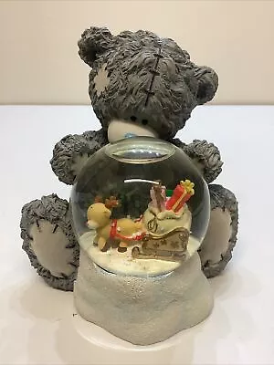 Me To You Bear Figurine Ornament Christmas Snow Globe Special Edition Dreaming • £44.95