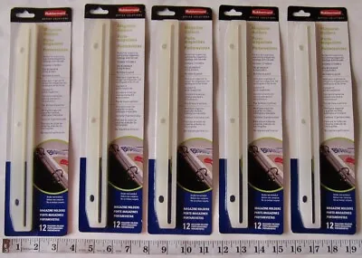 Rubbermaid Magazine Holders Edge Strip For 3 Ring Binder Lot Of 5 Qty 60 New • $25