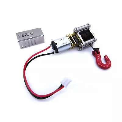 Automatic Metal Winch 3 Ways Remote For 1/16 WPL C34 C34K JJRC RC Climbing Car • $14.76