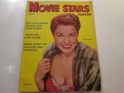 1954 Movie Stars ESTHER WILLIAMS Parade Magazine FEB MARILYN AVA Hollywood Stars • $9