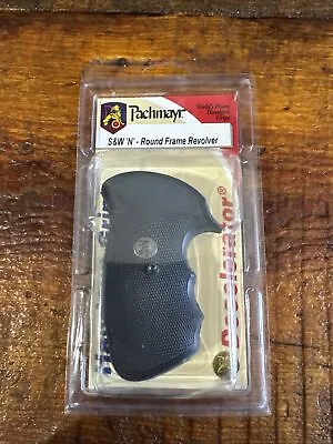 Pachmayr Grip Decelerator/Gripper Fits S&W N Frame Round Butt Black • $45
