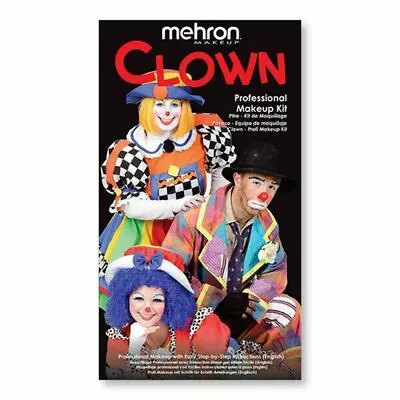 Mehron Clown Character Makeup Kit For SFX/Halloween/Cosplay • $19.95