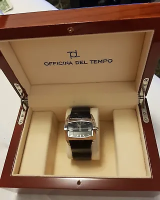 Vintage Officina Del Tempo Ice 1m12 - Ot1031/01ns Quartz Watch • $160