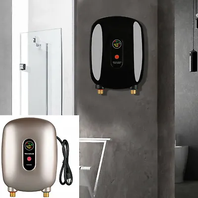 Electric Instant Water Heater Tankless Kitchen Bathroom Hot Water 110V 3000W  • $54