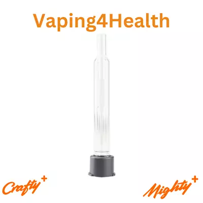 Long Glass Water Bubbler Straight Stem For Crafty Mighty Mighty+ & Crafty+ • £23.60