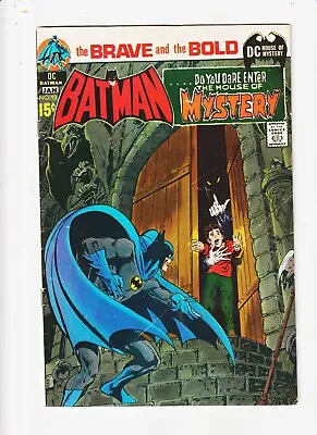 Brave And The Bold 93 BATMAN  NEAL ADAMS COVER & ART! HOUSE OF MYSTERY • $40
