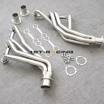 Polished Exhaust Header For 66-91 Chevrolet/GMC Trucks C10 C15 C30 K10 K15 K30 • $216.19