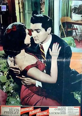 IT HAPPENED AT THE WORLD'S FAIR ELVIS PRESLEY Italian Fotobusta Movie Poster • $85