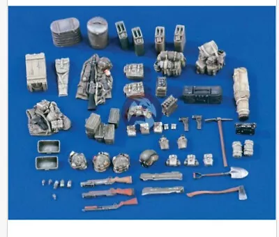 1/35 Scale Resin Figures Model Kit Vietnam War Accessories Unpainted Unassembled • $13.92