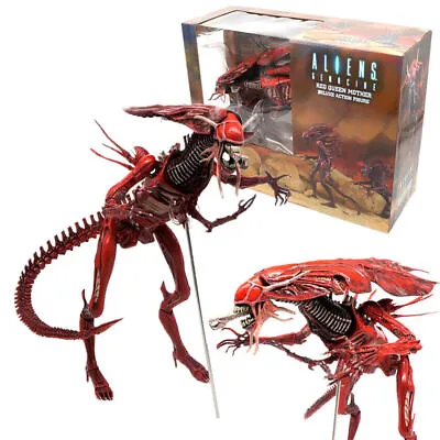 NECA Deluxe Alien Red Xenomorph Queen 38cm Action Figure Model Collect Toy Gift • $184.99