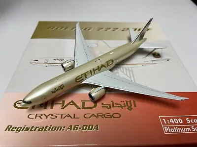 Phoenix 400 Etihad Airways B777-200F  2000s Crystal Cargo Color  1:400 • $99.99