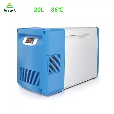 20L -86 Degree Portable Ultra Low Temperature Freezer Medical Storage Digital • $1599