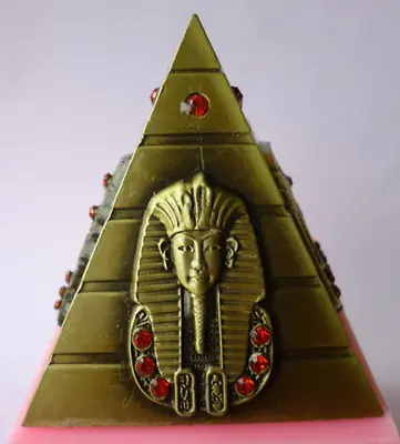 Pyramid Ancient Egypt Silicone Mold Fondant Chocolate Resin Charm Clay Craft  • £27.07