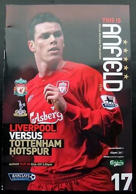 £2.95 • Buy Liverpool V  Tottenham Hotspur      14-1-2006