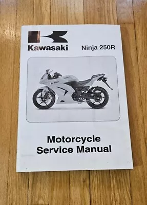 Oem Kawasaki 2008 Ninja 250r Service Manual 99924-1391-01 • $20
