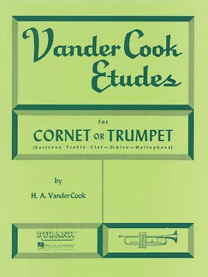 Vandercook Etudes For Cornet Or Trumpet (Baritone T.C.) • $6.99